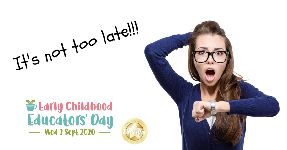 There's still time to celebrate Early Childhood Educators' Day!